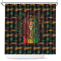 Trinidad and Tobago One Love Reggae Lion Shower Curtain Caribbean Reggae Spirit