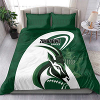 Rugby Zimbabwe Bedding Set Sables Is The Champion - Wonder Print Shop