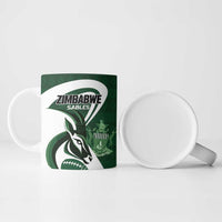 Custom Rugby Zimbabwe Ceramic Mug Sables Is The Champion - Wonder Print Shop