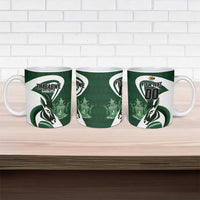 Custom Rugby Zimbabwe Ceramic Mug Sables Is The Champion - Wonder Print Shop