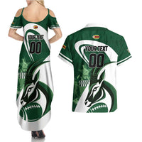 Custom Rugby Zimbabwe Couples Matching Summer Maxi Dress and Hawaiian Shirt Sables Is The Champion - Wonder Print Shop