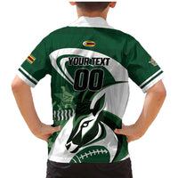 Custom Rugby Zimbabwe Family Matching Mermaid Dress and Hawaiian Shirt Sables Is The Champion - Wonder Print Shop