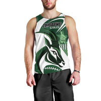 Custom Rugby Zimbabwe Men Tank Top Sables Is The Champion - Wonder Print Shop