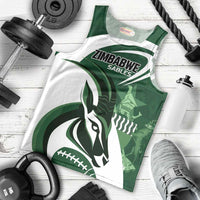 Custom Rugby Zimbabwe Men Tank Top Sables Is The Champion - Wonder Print Shop