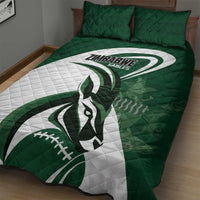 Rugby Zimbabwe Quilt Bed Set Sables Is The Champion - Wonder Print Shop