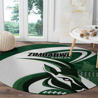Rugby Zimbabwe Round Carpet Sables Is The Champion - Wonder Print Shop