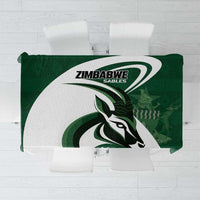 Rugby Zimbabwe Tablecloth Sables Is The Champion - Wonder Print Shop