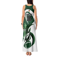 Custom Rugby Zimbabwe Tank Maxi Dress Sables Is The Champion - Wonder Print Shop