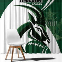 Rugby Zimbabwe Window Curtain Sables Is The Champion - Wonder Print Shop
