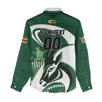 Custom Rugby Zimbabwe Women Casual Shirt Sables Is The Champion - Wonder Print Shop