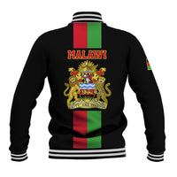 Malawi Baseball Jacket With Coat Of Arms Flag Style - Wonder Print Shop