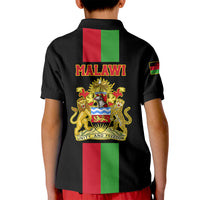 Malawi Kid Polo Shirt With Coat Of Arms Flag Style - Wonder Print Shop