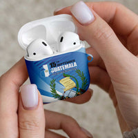 Guatemala Independence Day 1821 AirPods Case Libre crezca fecundo - Wonder Print Shop