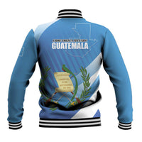 Guatemala Independence Day 1821 Baseball Jacket Libre crezca fecundo - Wonder Print Shop