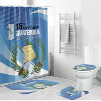 Guatemala Independence Day 1821 Bathroom Set Libre crezca fecundo - Wonder Print Shop