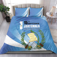 Guatemala Independence Day 1821 Bedding Set Libre crezca fecundo - Wonder Print Shop