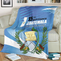 Guatemala Independence Day 1821 Blanket Libre crezca fecundo - Wonder Print Shop