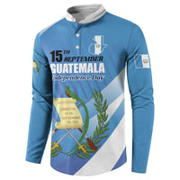 Guatemala Independence Day 1821 Button Sweatshirt Libre crezca fecundo - Wonder Print Shop