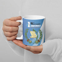 Guatemala Independence Day 1821 Ceramic Mug Libre crezca fecundo - Wonder Print Shop