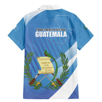 Guatemala Independence Day 1821 Family Matching Mermaid Dress and Hawaiian Shirt Libre crezca fecundo - Wonder Print Shop