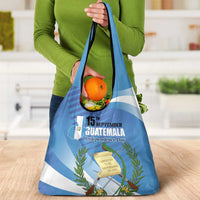 Guatemala Independence Day 1821 Grocery Bag Libre crezca fecundo - Wonder Print Shop