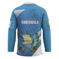 Guatemala Independence Day 1821 Hockey Jersey Libre crezca fecundo - Wonder Print Shop