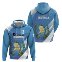 Guatemala Independence Day 1821 Hoodie Libre crezca fecundo - Wonder Print Shop