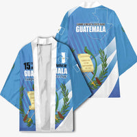 Guatemala Independence Day 1821 Kimono Libre crezca fecundo - Wonder Print Shop