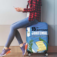 Guatemala Independence Day 1821 Luggage Cover Libre crezca fecundo - Wonder Print Shop