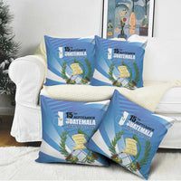 Guatemala Independence Day 1821 Pillow Cover Libre crezca fecundo - Wonder Print Shop