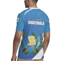 Guatemala Independence Day 1821 Rugby Jersey Libre crezca fecundo - Wonder Print Shop