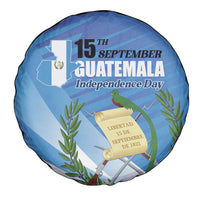 Guatemala Independence Day 1821 Spare Tire Cover Libre crezca fecundo - Wonder Print Shop