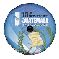Guatemala Independence Day 1821 Spare Tire Cover Libre crezca fecundo - Wonder Print Shop