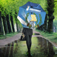 Guatemala Independence Day 1821 Umbrella Libre crezca fecundo - Wonder Print Shop