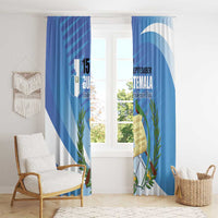 Guatemala Independence Day 1821 Window Curtain Libre crezca fecundo - Wonder Print Shop