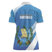 Guatemala Independence Day 1821 Women Polo Shirt Libre crezca fecundo - Wonder Print Shop