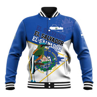 El Salvador Independence Day 1821 Baseball Jacket - Wonder Print Shop