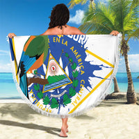 El Salvador Independence Day 1821 Beach Blanket - Wonder Print Shop