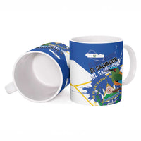 El Salvador Independence Day 1821 Ceramic Mug - Wonder Print Shop