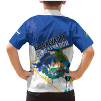 El Salvador Independence Day 1821 Family Matching Mermaid Dress and Hawaiian Shirt - Wonder Print Shop