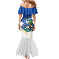El Salvador Independence Day 1821 Family Matching Mermaid Dress and Hawaiian Shirt - Wonder Print Shop