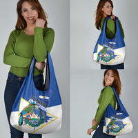El Salvador Independence Day 1821 Grocery Bag - Wonder Print Shop