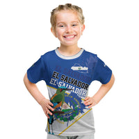 El Salvador Independence Day 1821 Kid T Shirt - Wonder Print Shop