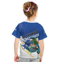 El Salvador Independence Day 1821 Kid T Shirt - Wonder Print Shop