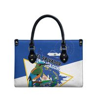 El Salvador Independence Day 1821 Leather Bag - Wonder Print Shop