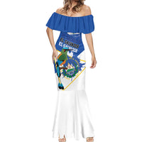 El Salvador Independence Day 1821 Mermaid Dress - Wonder Print Shop