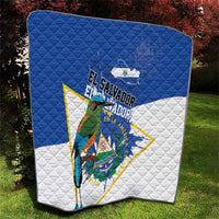 El Salvador Independence Day 1821 Quilt - Wonder Print Shop