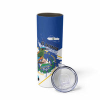 El Salvador Independence Day 1821 Skinny Tumbler - Wonder Print Shop