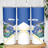 El Salvador Independence Day 1821 Skinny Tumbler - Wonder Print Shop