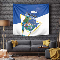 El Salvador Independence Day 1821 Tapestry - Wonder Print Shop